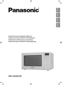 Brugsanvisning Panasonic NN-GD452W Mikroovn