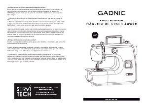 Bedienungsanleitung Gadnic MAQCOS06 Nähmaschine