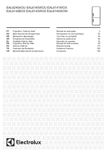 Manual de uso Electrolux EAL6141WOX Frigorífico combinado