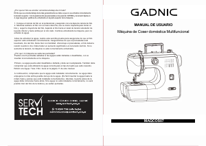 Manual de uso Gadnic MAQCOS07 Máquina de coser