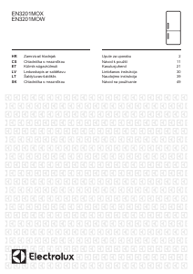 Manuál Electrolux EN3201MOW Lednice s mrazákem