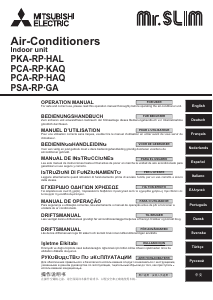 Mode d’emploi Mitsubishi PCA-RP.HAQ Mr. Slim Climatiseur