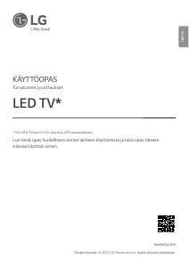 Käyttöohje LG 65QNED916PA LED-televisio