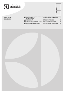 Manual Electrolux EN3400AOW Combina frigorifica