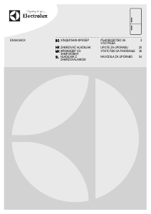 Наръчник Electrolux EN3443AOX Хладилник-фризер