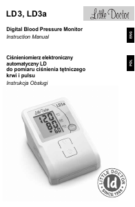 Manual Little Doctor LD-3 Blood Pressure Monitor