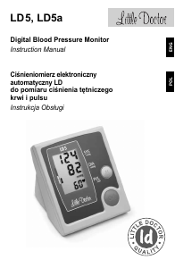Manual Little Doctor LD-5 Blood Pressure Monitor