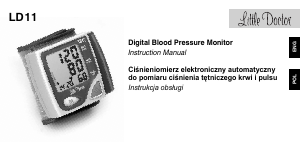 Handleiding Little Doctor LD-11 Bloeddrukmeter