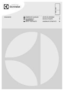 Priručnik Electrolux EN3450AOW Frižider – zamrzivač