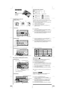 Handleiding Siemens REV200 Thermostaat