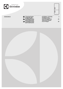 Руководство Electrolux EN3450AOX Холодильник с морозильной камерой