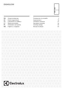 Наръчник Electrolux EN3452JOW Хладилник-фризер