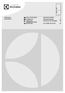 Kullanım kılavuzu Electrolux EN3453AOX Donduruculu buzdolabı