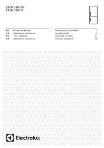 Manuál Electrolux EN3453MOW Lednice s mrazákem