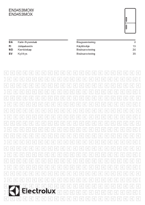 Bruksanvisning Electrolux EN3453MOW Kyl-frys