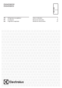 Manual de uso Electrolux EN3453MOX Frigorífico combinado