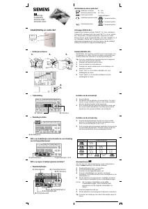 Handleiding Siemens REV200.03RF Thermostaat