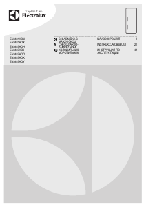 Manuál Electrolux EN3481AOW Lednice s mrazákem