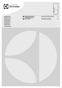 Manual Electrolux EN3481AOX Frigorífico combinado