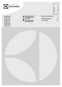 Посібник Electrolux EN3487AOO Холодильник із морозильною камерою