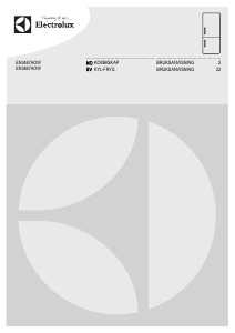 Bruksanvisning Electrolux EN3487AOW Kyl-frys