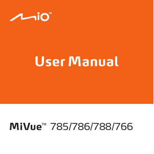 Manual Mio MiVue 786 Action Camera