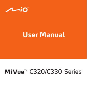 Manual Mio MiVue C330 Action Camera