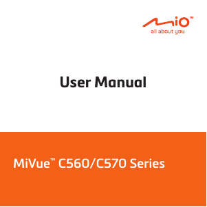 Manual Mio MiVue C570 Action Camera