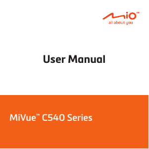 Manual Mio MiVue C541 Action Camera