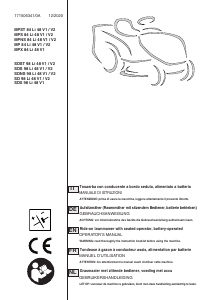 Manuale Mountfield Freedom 38e-SD Rasaerba