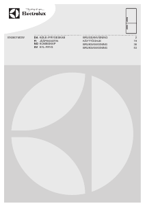 Bruksanvisning Electrolux EN3601MOW Kyl-frys