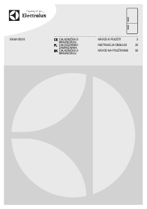 Manuál Electrolux EN3610DOX Lednice s mrazákem