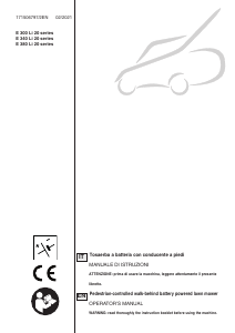 Handleiding Mountfield Electress 30 Li Grasmaaier