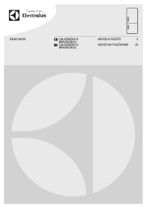 Manuál Electrolux EN3613AOW Lednice s mrazákem