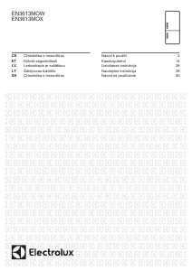 Rokasgrāmata Electrolux EN3613MOX Ledusskapis ar saldētavu