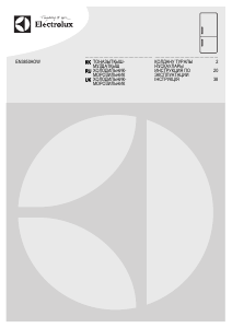 Посібник Electrolux EN3850AOW Холодильник із морозильною камерою