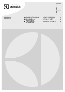 Priručnik Electrolux EN3853AOW Frižider – zamrzivač