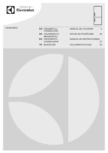 Manual de uso Electrolux EN3853MOX Frigorífico combinado