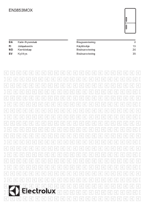 Bruksanvisning Electrolux EN3853MOX Kyl-frys