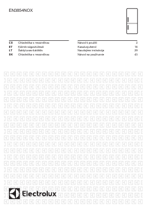 Kasutusjuhend Electrolux EN3854NOX Külmik-sügavkülmik