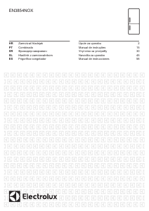 Manual de uso Electrolux EN3854NOX Frigorífico combinado