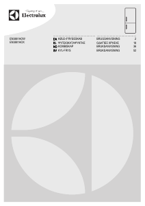 Bruksanvisning Electrolux EN3881AOX Kyl-frys