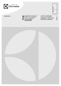 Instrukcja Electrolux EN3887AOX Lodówko-zamrażarka