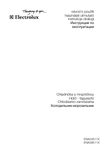 Руководство Electrolux ENA34511X Холодильник с морозильной камерой