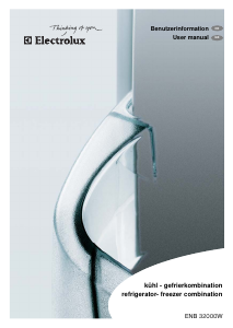 Manual Electrolux ENB32000W Fridge-Freezer