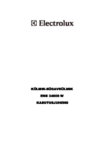 Kasutusjuhend Electrolux ENB34000W Külmik-sügavkülmik
