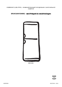 Bruksanvisning Electrolux ENB3440 Kjøle-fryseskap