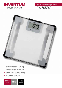 Manual Inventum PW705GB Scale