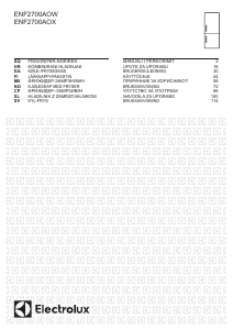 Priročnik Electrolux ENF2700AOW Hladilnik in zamrzovalnik