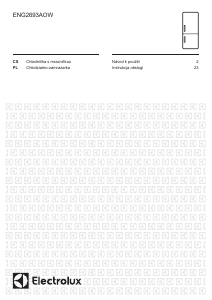 Instrukcja Electrolux ENG2693AOW Lodówko-zamrażarka